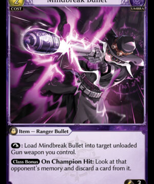 Mindbreak Bullet R Alchemical Revolution Starter Decks 105