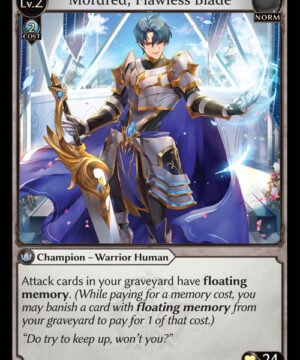 Mordred Flawless Blade C Dawn of Ashes Alter Edition (DOA Alter) 018