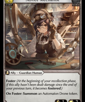 Novice Mechanist C Alchemical Revolution Starter Decks 056