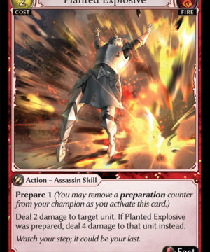 Planted Explosive C Dawn of Ashes Alter Edition (DOA Alter)