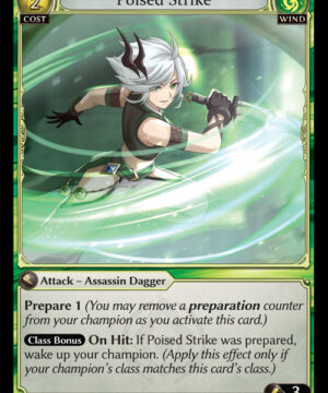 Poised Strike C Dawn of Ashes Alter Edition (DOA Alter) 217 Poised Strike C Dawn of Ashes Alter Edition (DOA Alter) 217
