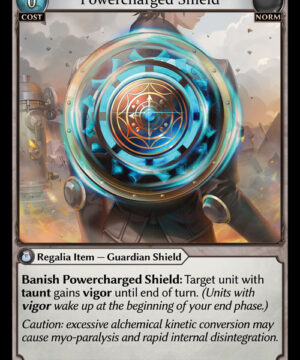 Powercharged Shield U Alchemical Revolution Starter Decks 023