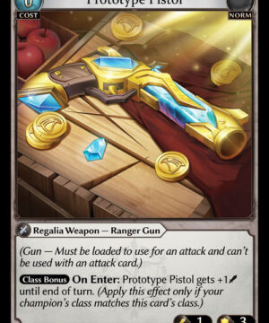 Prototype Pistol U Alchemical Revolution Starter Decks 024