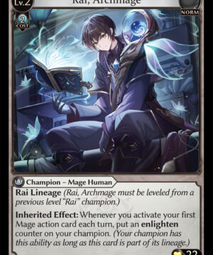 Rai Archmage C Dawn of Ashes Alter Edition (DOA Alter) 008