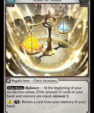 Scale of Souls U Alchemical Revolution Starter Decks 027