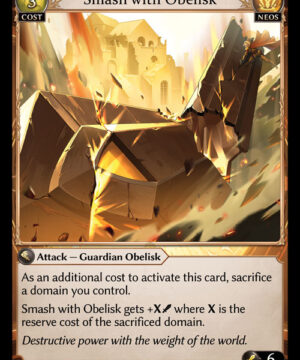 Smash with Obelisk UC Alchemical Revolution Starter Decks 101