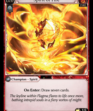 Spirit of Fire C Alchemical Revolution Starter Decks 001