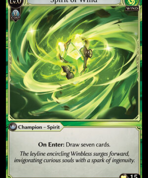 Spirit of Wind C Alchemical Revolution Starter Decks 003