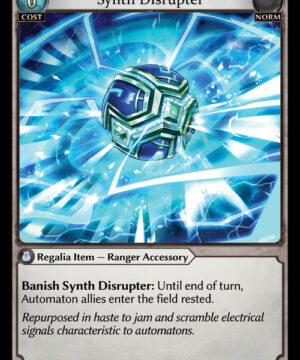Synth Disrupter U Alchemical Revolution Starter Decks 028