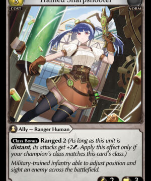 Trained Sharpshooter C Alchemical Revolution Starter Decks 069 Trained Sharpshooter C Alchemical Revolution Starter Decks 069