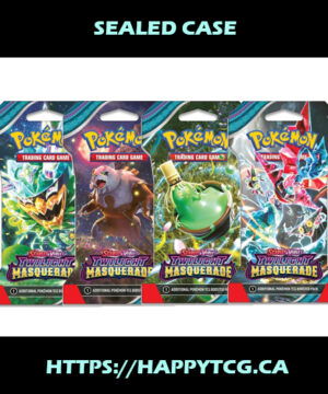 POKEMON SCARLET & VIOLET – Twilight Masquerade Sleeved Booster Pack Case