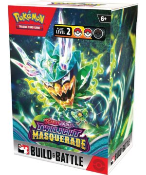 POKEMON SCARLET & VIOLET – Twilight Masquerade Build And Battle Box Display