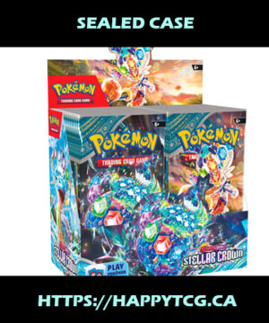 POKEMON SCARLET & VIOLET – Stellar Crown Booster Box Case