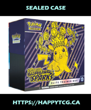 POKEMON SCARLET & VIOLET – Surging Sparks Elite Trainer Box Case
