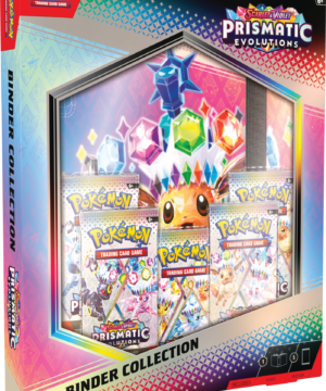 SCARLET & VIOLET – Prismatic Evolutions – Binder Collection Case