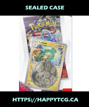 POKEMON SCARLET & VIOLET – SV5 Temporal Forces Checklane Blister Booster Pack Case