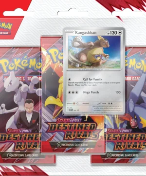 POKEMON SCARLET & VIOLET – SV10 Destined Rivals 3-Pack Booster & Promo Set Combo