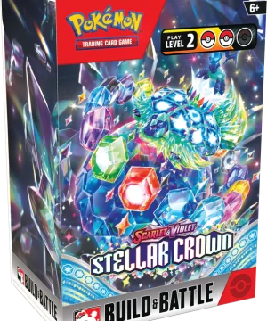 POKEMON SCARLET & VIOLET – Stellar Crown Build And Battle Box