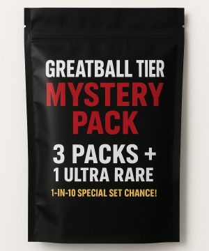 HappyTCG Exclusive – Mystery Booster Bag – GreatBall Tier (3 Sealed Packs + Ultra Rare) – 1-in-10 Special Set Chance!