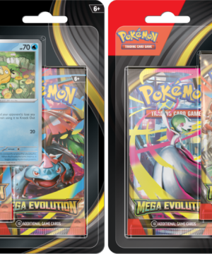Pokemon TCG ME01 Mega Evolutions 3-Pack Blister Case
