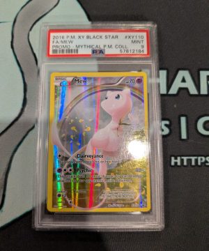Mew XY110 – Black Star Promo – PSA 9 Mew XY110 – Black Star Promo – PSA 9