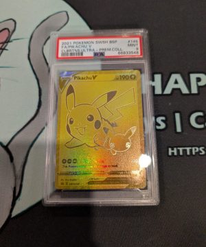 Pikachu V SWSH145 – Black Star Promo – PSA 9 Pikachu V SWSH145 – Black Star Promo – PSA 9