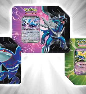 The Pokémon TCG: Azure Legends Tin Case
