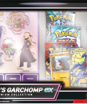 The Pokémon TCG: Cynthia’s Garchomp ex Premium Collection Box Case