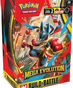 Pokemon TCG ME01 Mega Evolutions Build & Battle Display