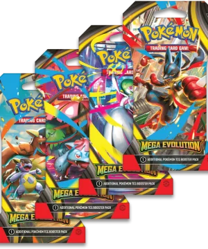 Pokemon TCG ME01 Mega Evolutions Sleeved Blister Case