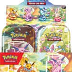 SCARLET & VIOLET – Prismatic Evolutions – Mini Tin Display