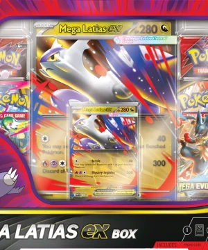 Pokemon TCG Mega Latias ex Box Case