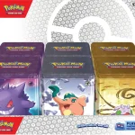 The Pokémon TCG: 2024 Q1 Stacking Tins Case
