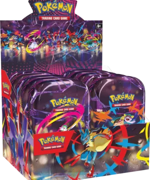 Pokemon TCG Mega Heroes Mini Tin Display