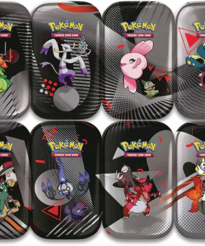 Pokemon SV10.5 Unova 8ct Mini Tin Display Pokemon SV10.5 Unova 8ct Mini Tin Display