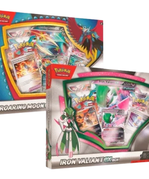 Pokémon TCG: Roaring Moon Iron Valiant EX Box Case