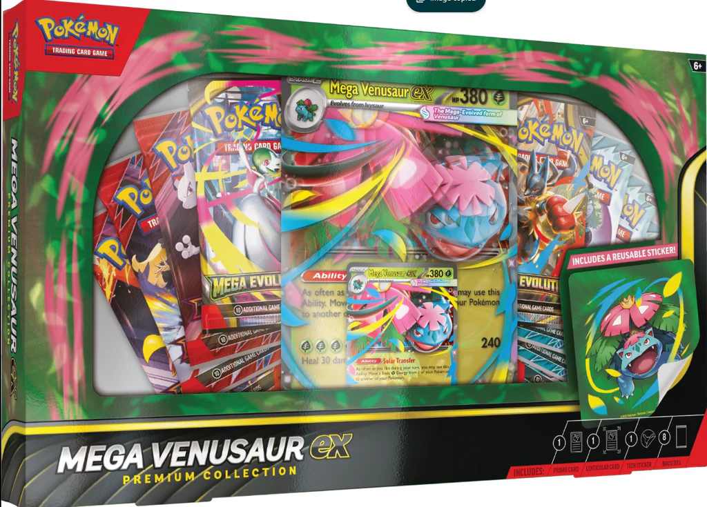Mega Venusaur ex Premium Collection Case