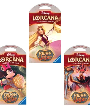Disney Lorcana Set 8 Reign of Jafar Sleeved Booster Pack – Random Art Disney Lorcana Set 8 Reign of Jafar Sleeved Booster Pack – Random Art