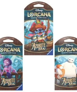 Disney Lorcana Set 6 Azurite Seas Sleeved Booster Pack – Random Art Disney Lorcana Set 6 Azurite Seas Sleeved Booster Pack – Random Art