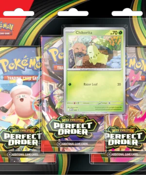 Pokemon TCG ME03 Perfect Order 3PK Blister Case